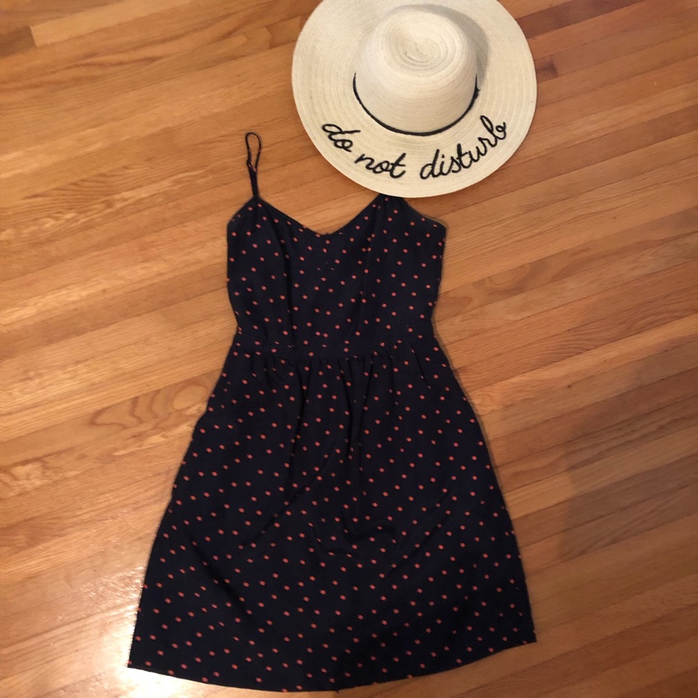 Polka dot summer dress